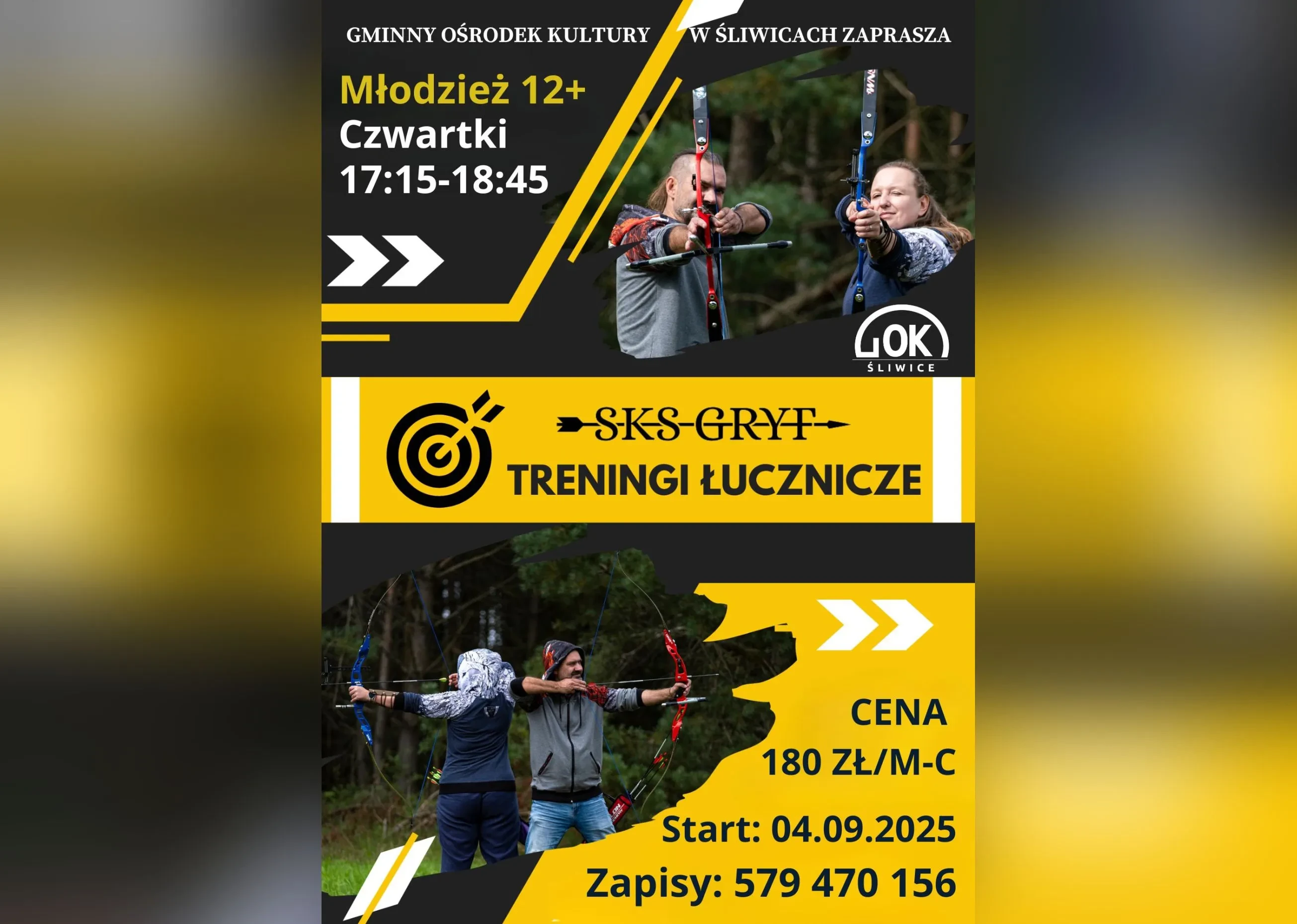 plakat łucznictwa