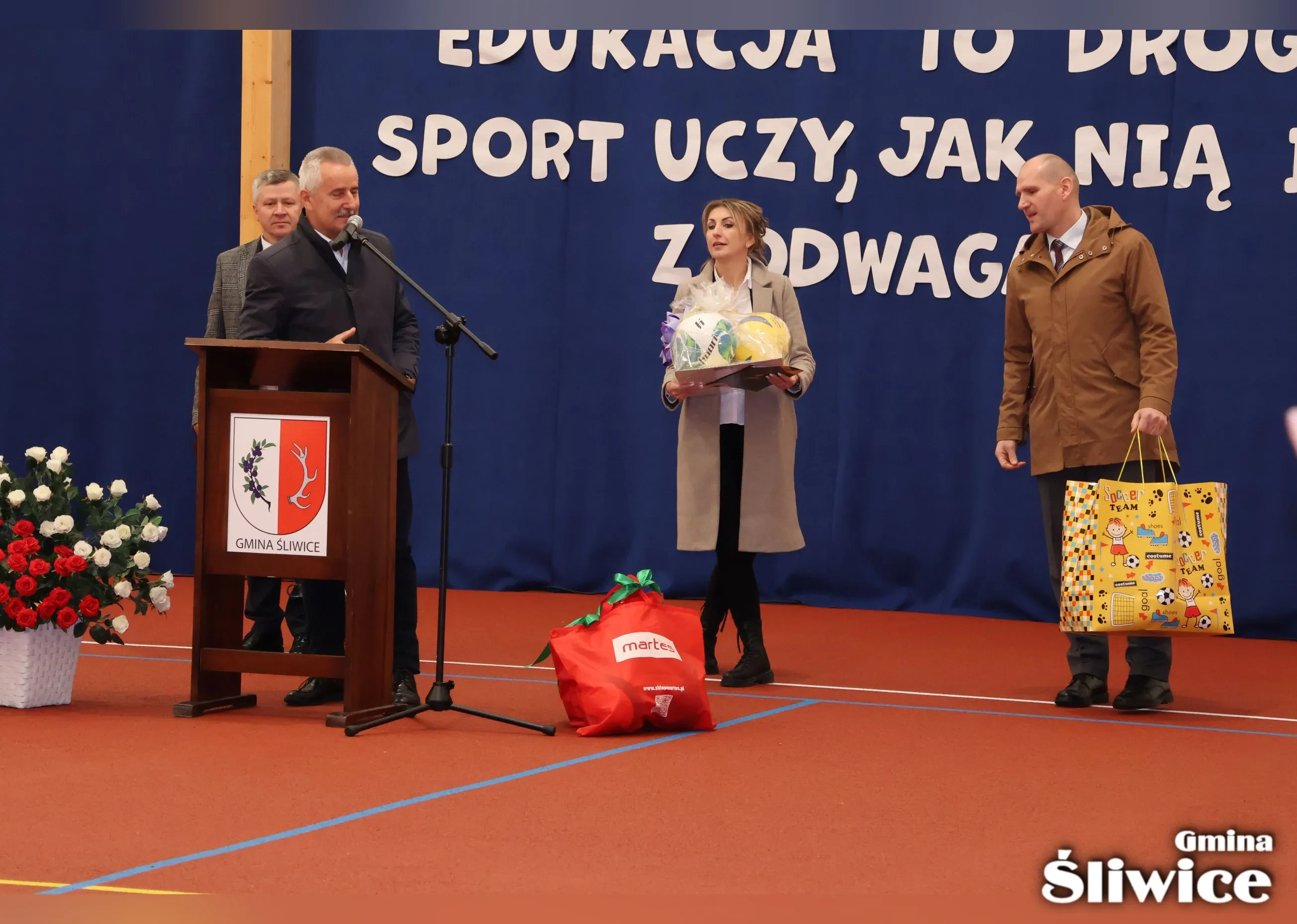 Otwarcie hali lińsk