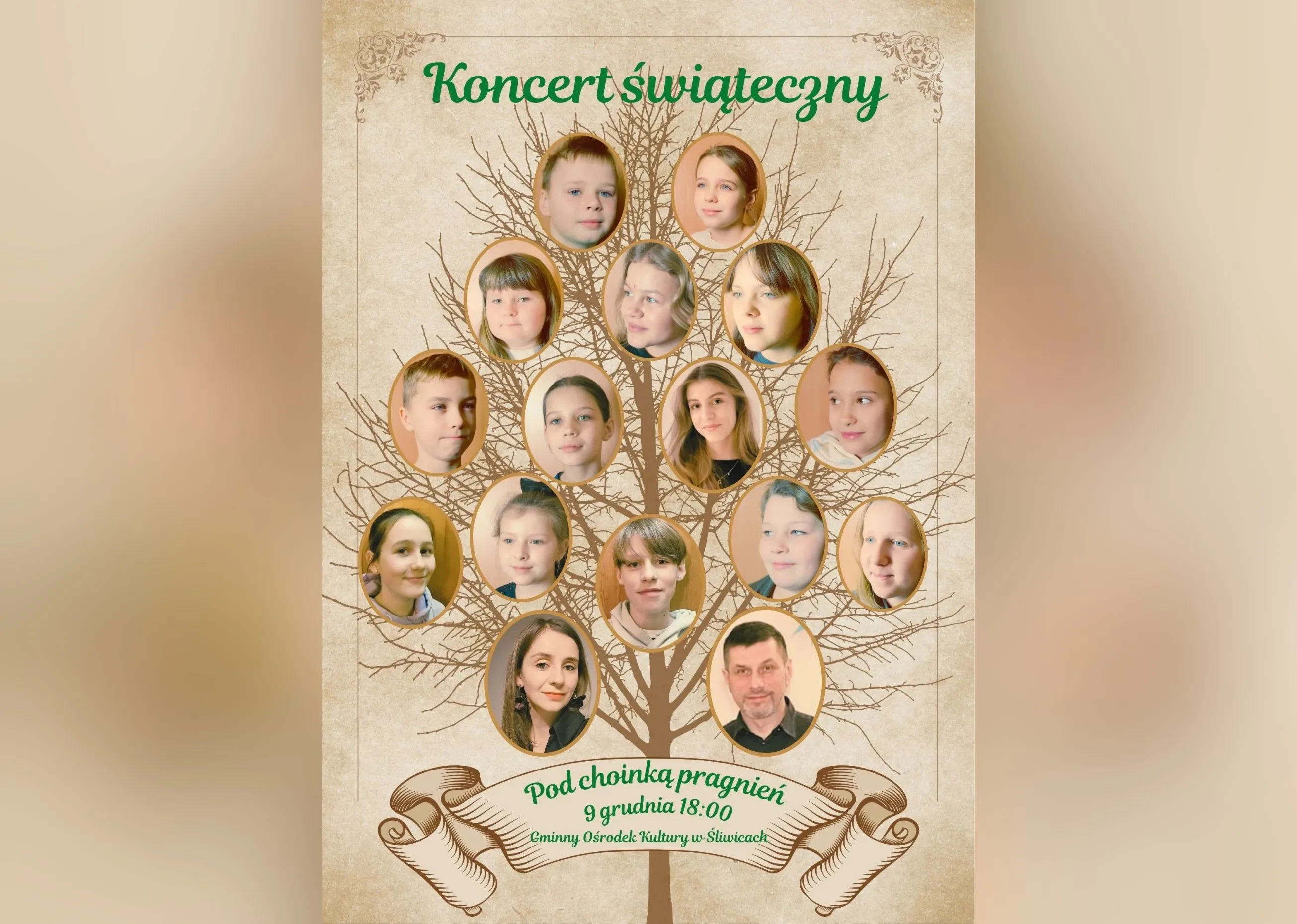 plakat koncertu