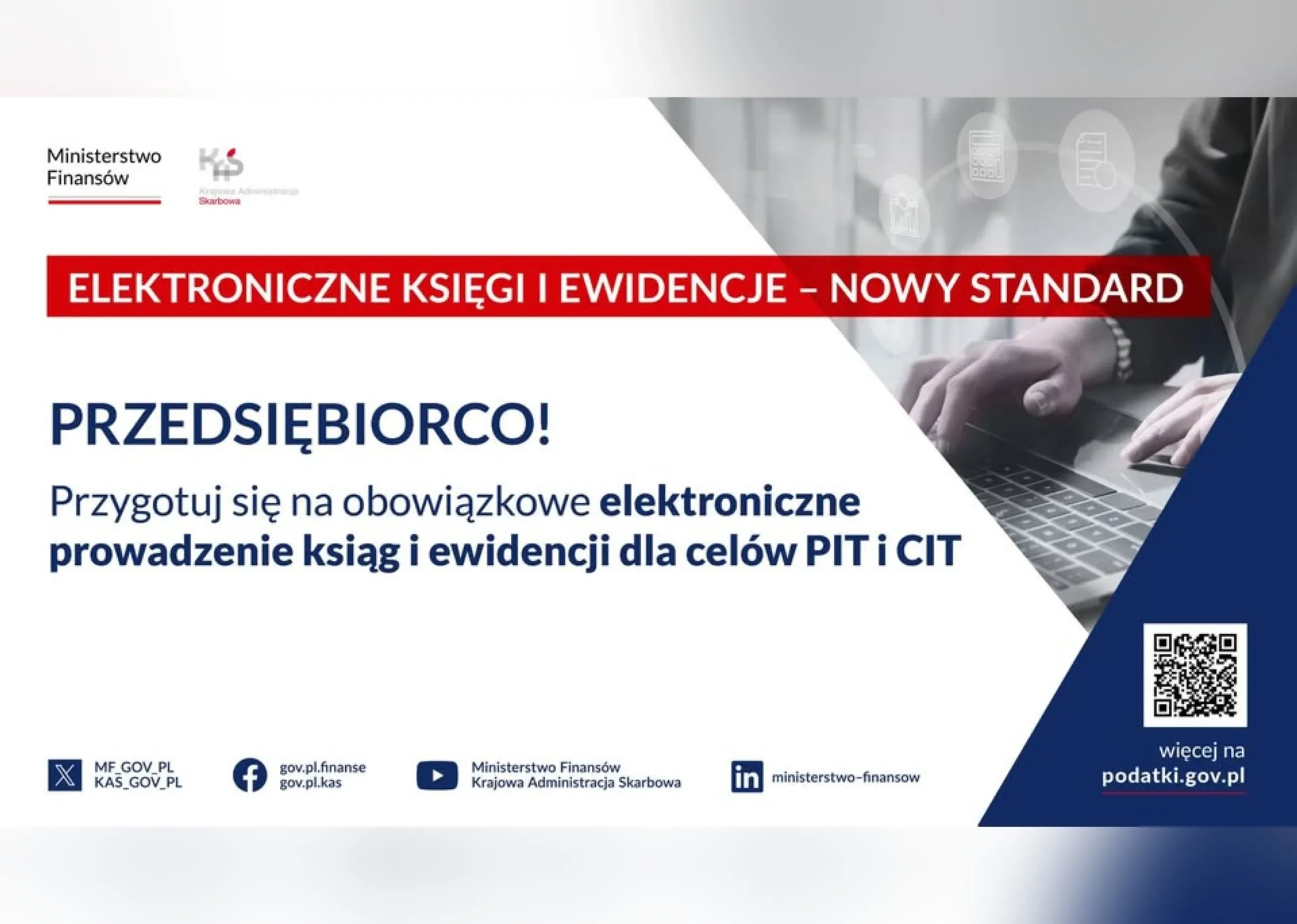 księgi ewidencyjne nowy standard grafika